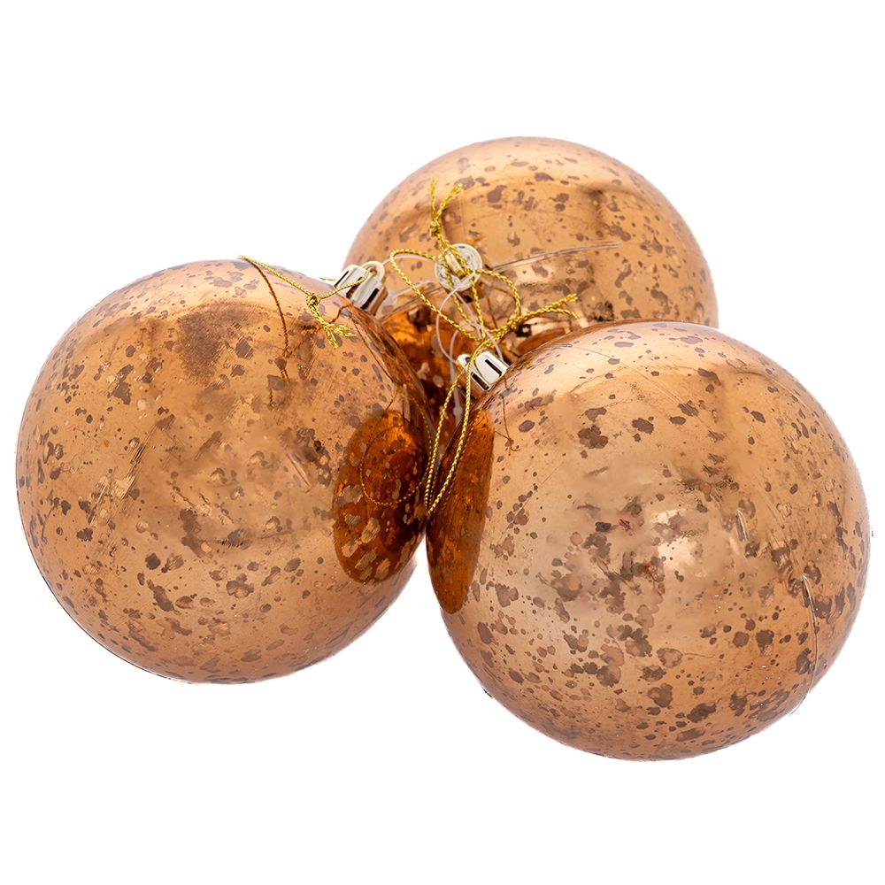 86496 ΣΕΤ 3 ΜΠΡΟΝΖΕ ΑΝΤΙΚΕ ΠΛΑΣΤΙΚΗ ΜΠΑΛΑ 10ΕΚ