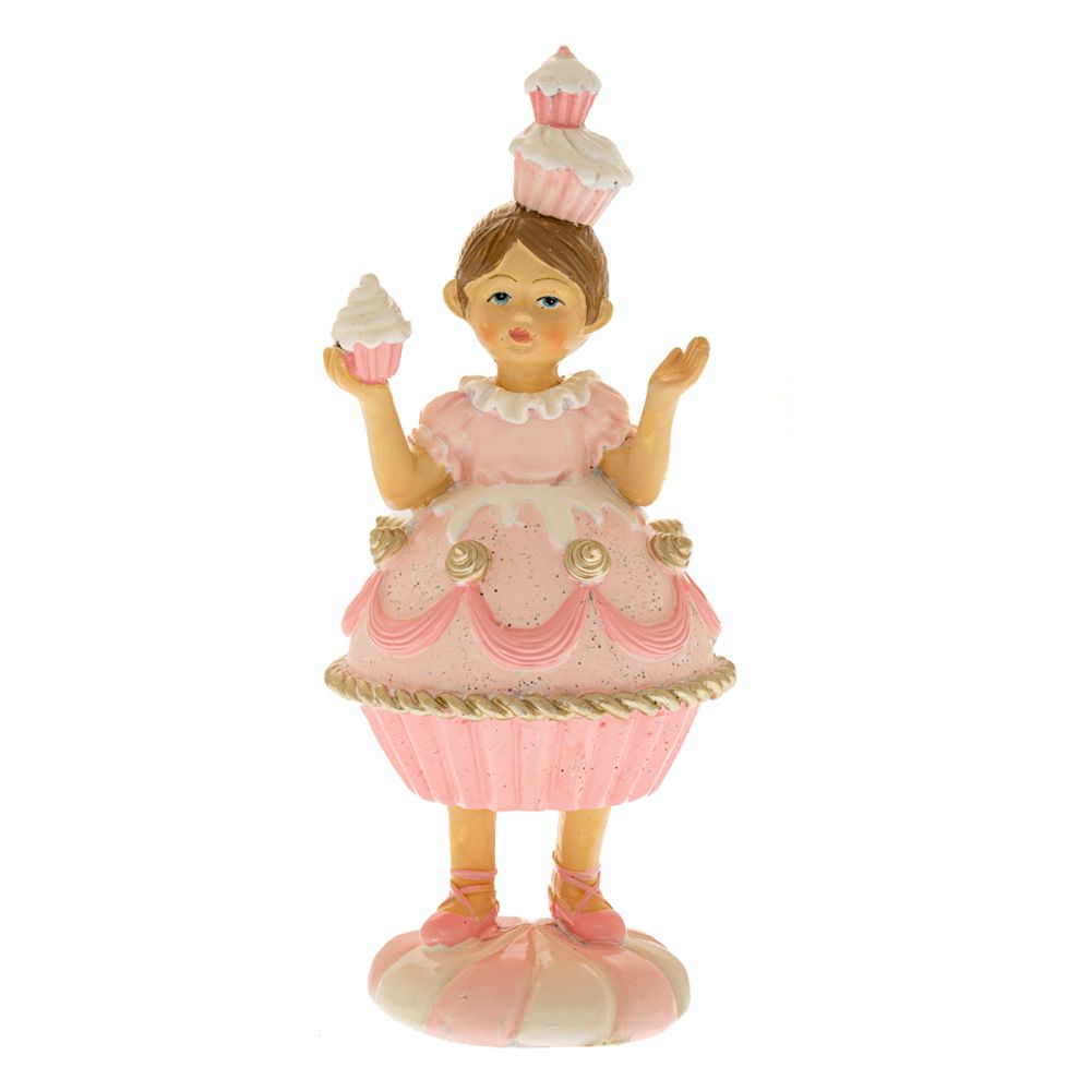 86693 ΡΟΖ ΠΟΛΥΡΕΖΙΝ ΚΟΡΙΤΣΙ ΤΟΥΡΤΑ 7Χ7Χ16.5ΕΚ