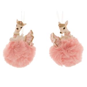 ΚΡΕΜΑΣΤΑ ΕΛΑΦΑΚΙΑ ΣΕ ΡΟΖ ΜΠΑΛΑ 6Χ6Χ11ΕΚ