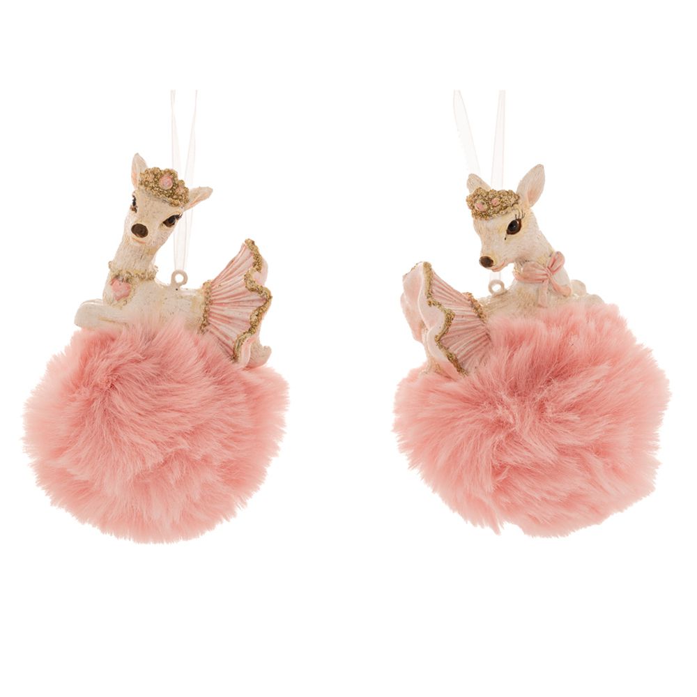 86699 ΚΡΕΜΑΣΤΑ ΕΛΑΦΑΚΙΑ ΣΕ ΡΟΖ ΜΠΑΛΑ 6Χ6Χ11ΕΚ