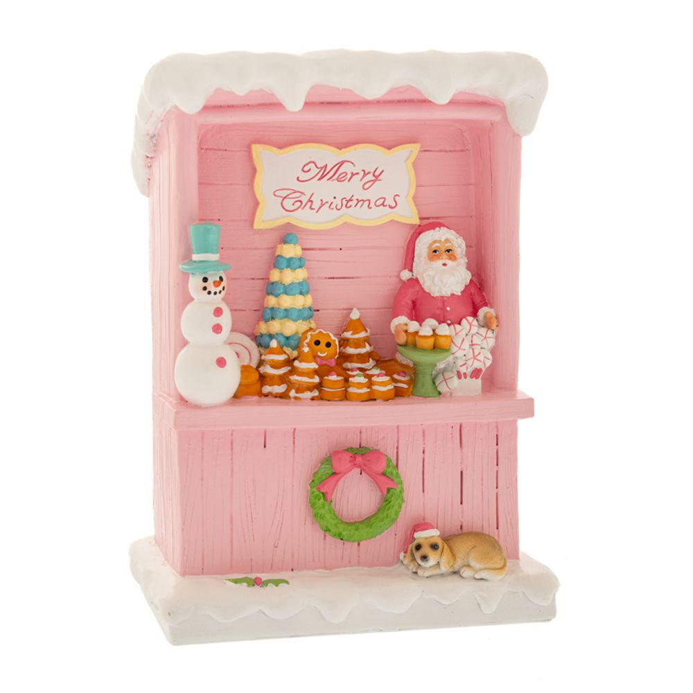 86981 ΡΟΖ ΠΟΛΥΡΕΖΙΝ CANDY SHOP 17Χ11Χ24ΕΚ