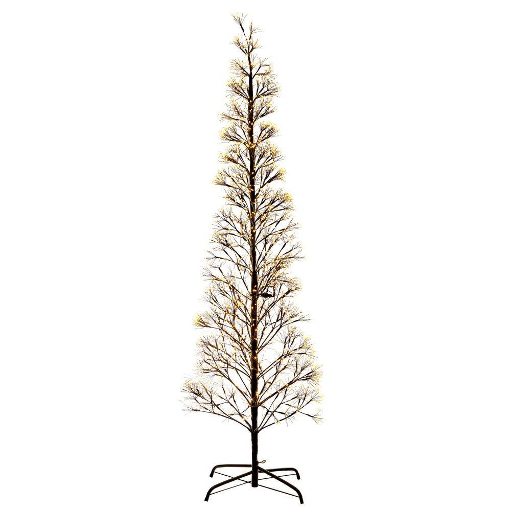 87025 ΦΩΤΙΖΟΜΕΝΟ ΔΕΝΤΡΟ 180EK ΜΕ 3000 LED ΛΑΜΠΑΚΙΑ ΘΕΡΜΟ ΛΕΥΚΟ ΣΕ ΜΑΥΡΗ ΜΕΤΑΛΛΙΚΗ ΒΑΣΗ Φ50ΕΚ