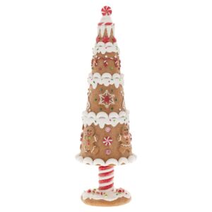 ΚΑΦΕ ΠΟΛΥΡΕΖΙΝ GINGERBREAD ΤΟΥΡΤΑ ΔΕΝΔΡΟ 8Χ8Χ25ΕΚ