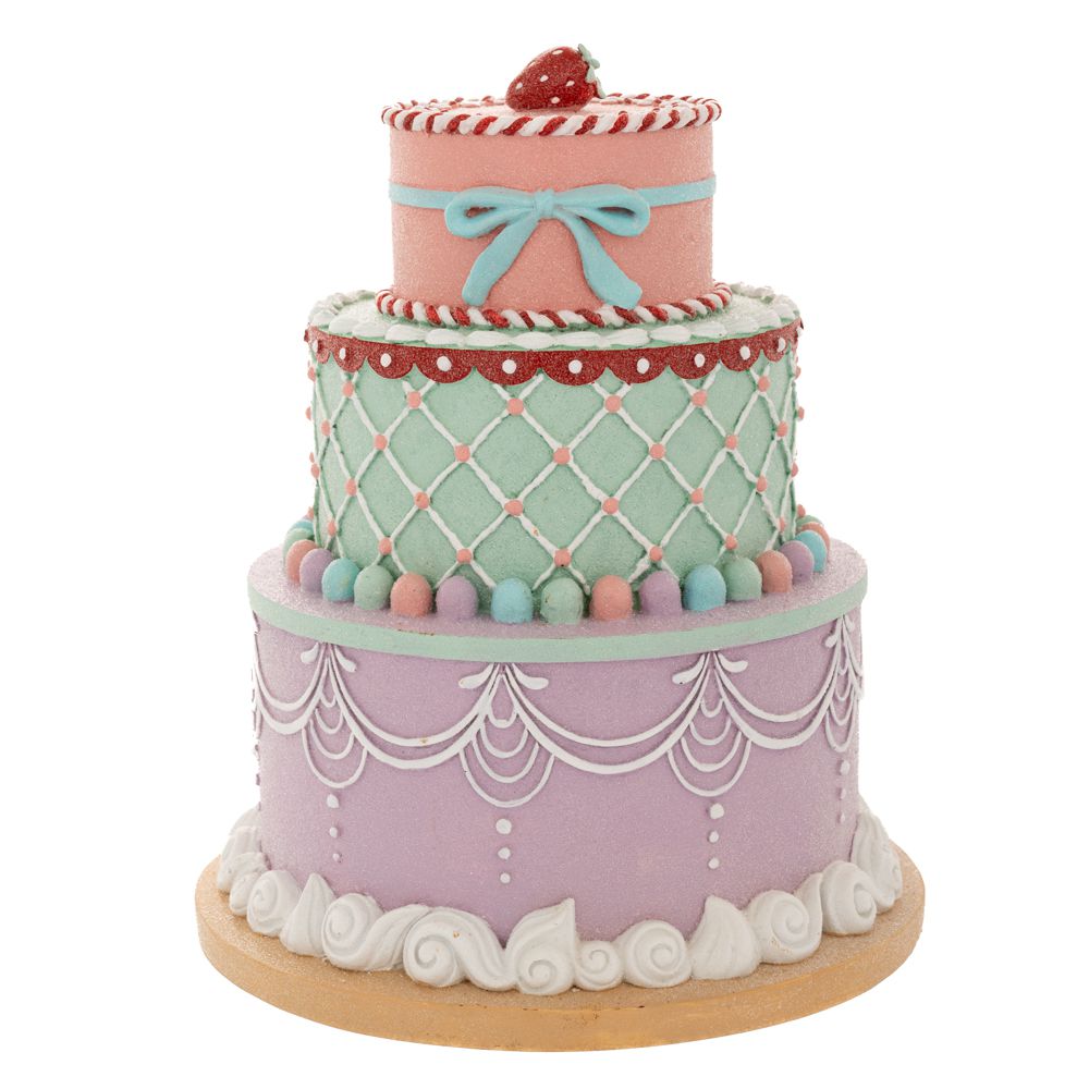 87221 ΠΑΣΤΕΛ ΠΟΛΥΡΕΖΙΝ GINGERBREAD CAKE 26Χ26Χ31ΕΚ