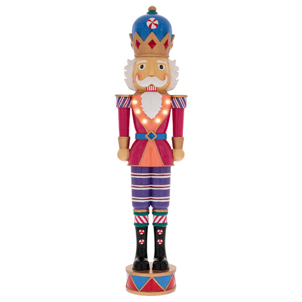 87254 ΠΟΛΥΧΡΩΜΟΣ ΠΟΛΥΡΕΖΙΝ ΚΑΡΥΟΘΡΑΥΣΤΗΣ ΜΕ LED ΦΩΣ 11Χ10Χ46ΕΚ