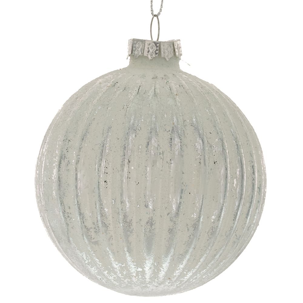 87474 ΣΕΤ 6 ΛΕΥΚΗ ΑΣΗΜΙ ΓΥΑΛΙΝΗ ΜΠΑΛΑ 8ΕΚ