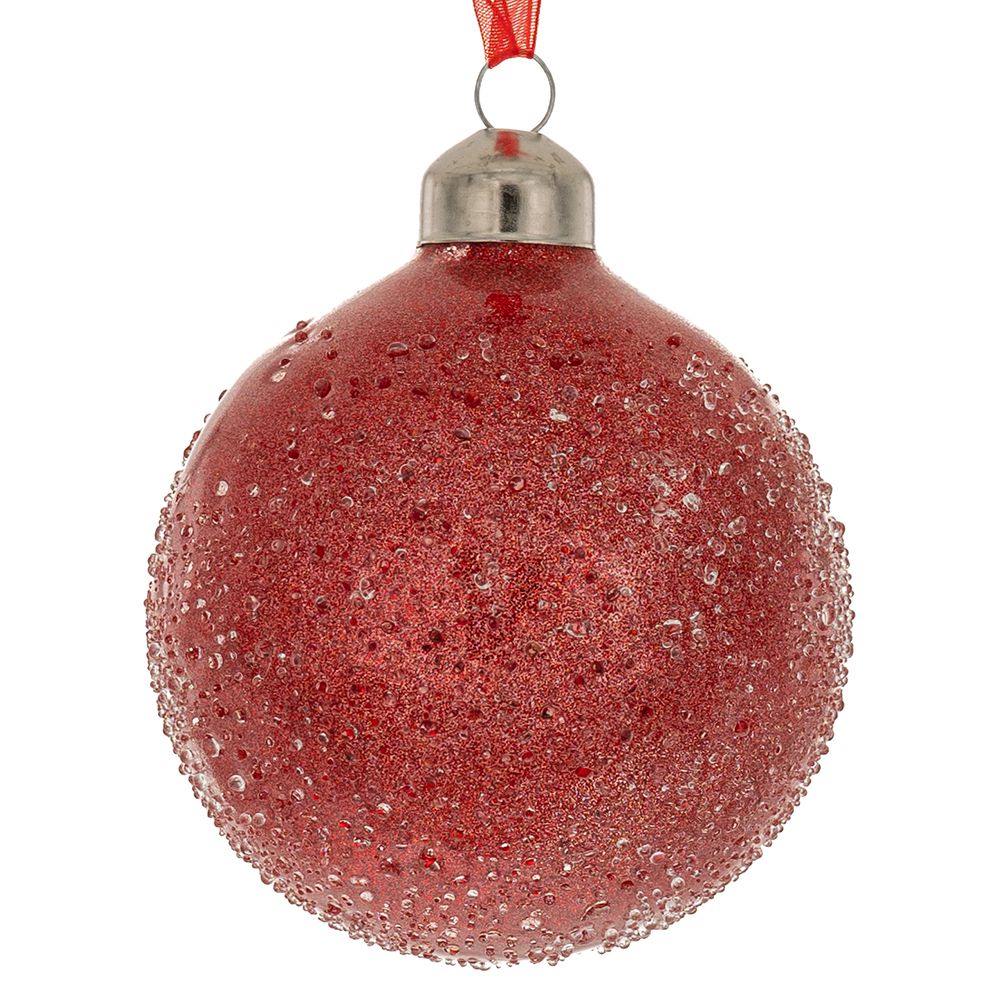 87505 ΣΕΤ 6 ΚΟΚΚΙΝΗ ΓΥΑΛΙΝΗ ΜΠΑΛΑ ΜΕ ΕΦΕ ΣΤΑΓΟΝΑΣ 8ΕΚ