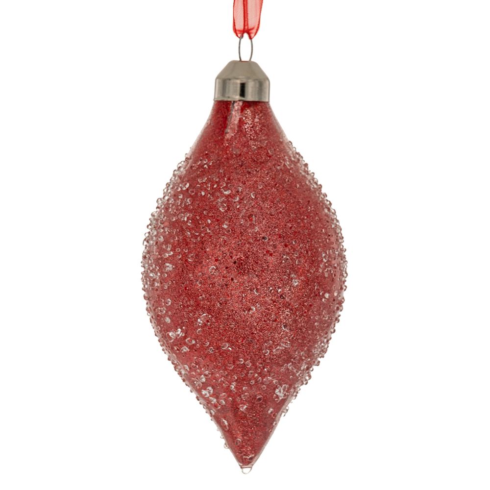 87507 ΣΕΤ 6 ΚΟΚΚΙΝΗ ΓΥΑΛΙΝΗ ΜΠΑΛΑ ΔΑΚΡΥ ΜΕ ΕΦΕ ΣΤΑΓΟΝΑΣ 6Χ12ΕΚ