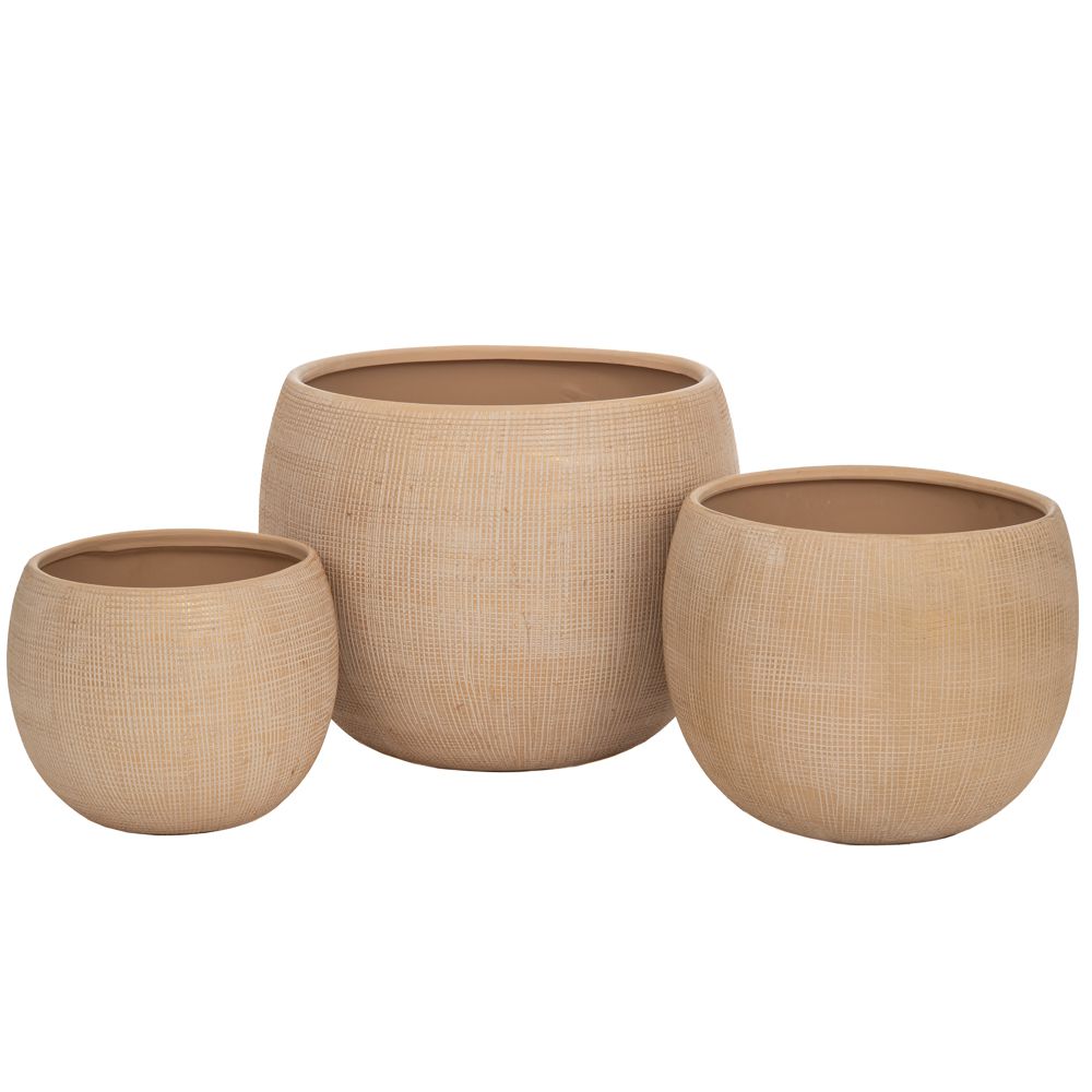 88053 ΣΕΤ 3 ΜΠΕΖ ΠΗΛΙΝΟ ΚΑΣΠΩ 40Χ40Χ32ΕΚ 32Χ32Χ25ΕΚ 25Χ25Χ20ΕΚ