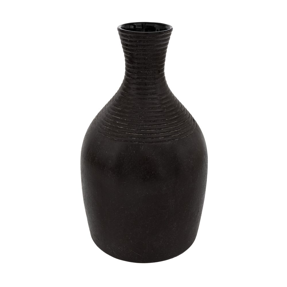 88089 ΜΑΥΡΟ ΚΕΡΑΜΙΚΟ ΒΑΖΟ 21Χ21Χ37ΕΚ