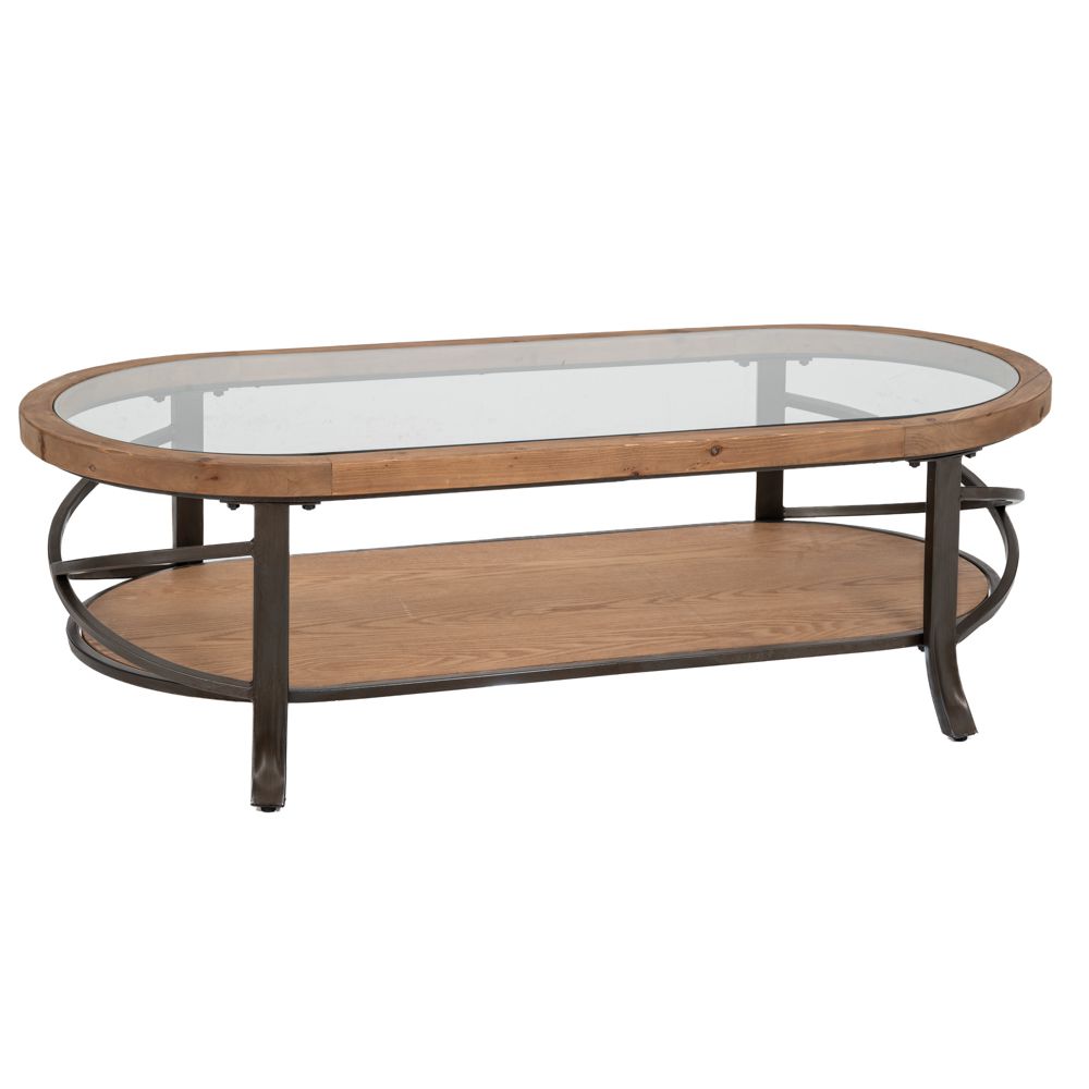 88204 ΞΥΛΙΝΟ ΤΡΑΠΕΖΙ ΚΑΦΕ ΜΕ ΓΥΑΛΙΝΗ ΔΙΑΦΑΝΗ ΕΠΙΦΑΝΕΙΑ ΜΕ ΓΚΡΙ ΜΕΤΑΛΛΙΚΟ ΠΛΑΙΣΙΟ 133Χ63Χ41ΕΚ