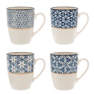 ΛΕΥΚΗ ΚΕΡΑΜΙΚΗ ΚΟΥΠΑ ΜΕ ΓΕΩΜΕΤΡΙΚΑ ΣΧΕΔΙΑ 8Χ10