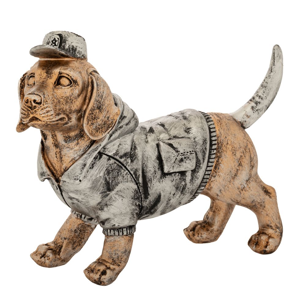 88344 ΧΡΥΣΟΣ ΠΟΛΥΡΕΖΙΝ ΣΚΥΛΟΣ ΜΕ ΚΑΠΕΛΟ 25Χ9Χ19ΕΚ