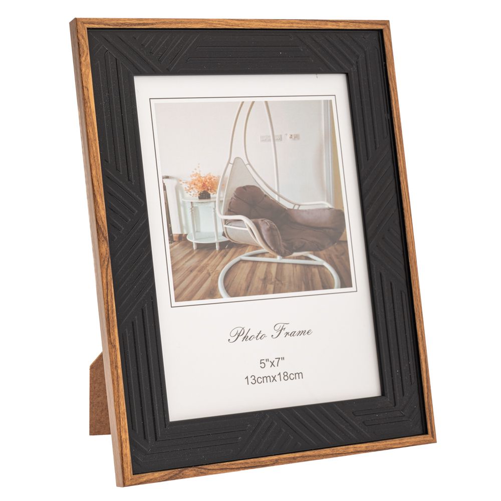 88608 ΜΑΥΡΗ ΜΕ ΧΡΥΣΟ ΓΕΙΣΟ ΠΛΑΣΤΙΚΗ ΚΟΡΝΙΖΑ 13Χ18ΕΚ