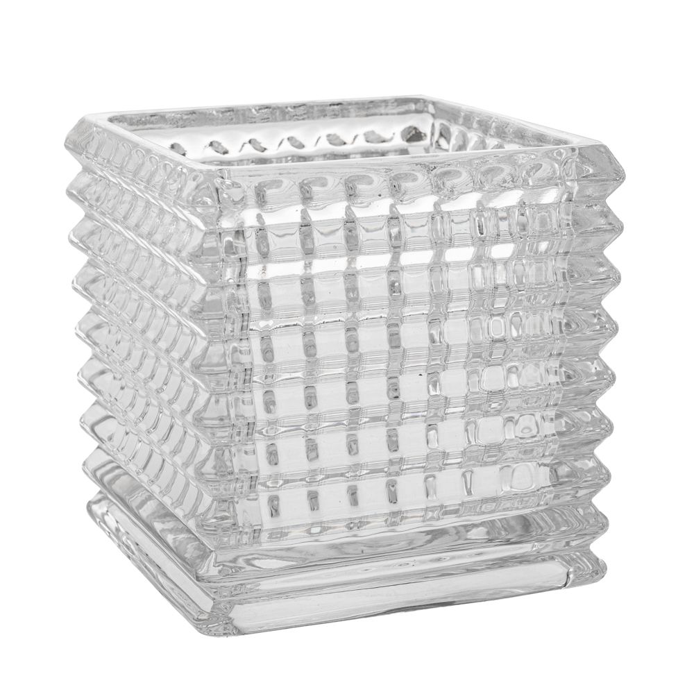 88652 ΓΥΑΛΙΝΟΣ ΑΝΑΓΛΥΦΟΣ ΚΥΒΟΣ Φ15Χ15ΕΚ ΔΙΑΦΑΝΟΣ