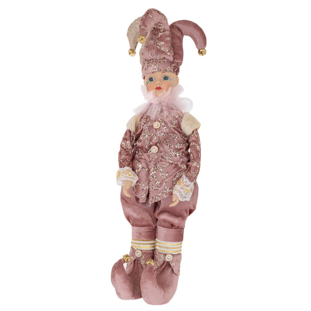 88703 ΡΟΖ ΥΦΑΣΜΑΤΙΝΟΣ ΚΟΥΡΔΙΣΤΟΣ ΤΖΟΚΕΡ ΜΕ ΜΟΥΣΙΚΗ ΚΑΙ ΚΙΝΗΣΗ 50ΕΚ