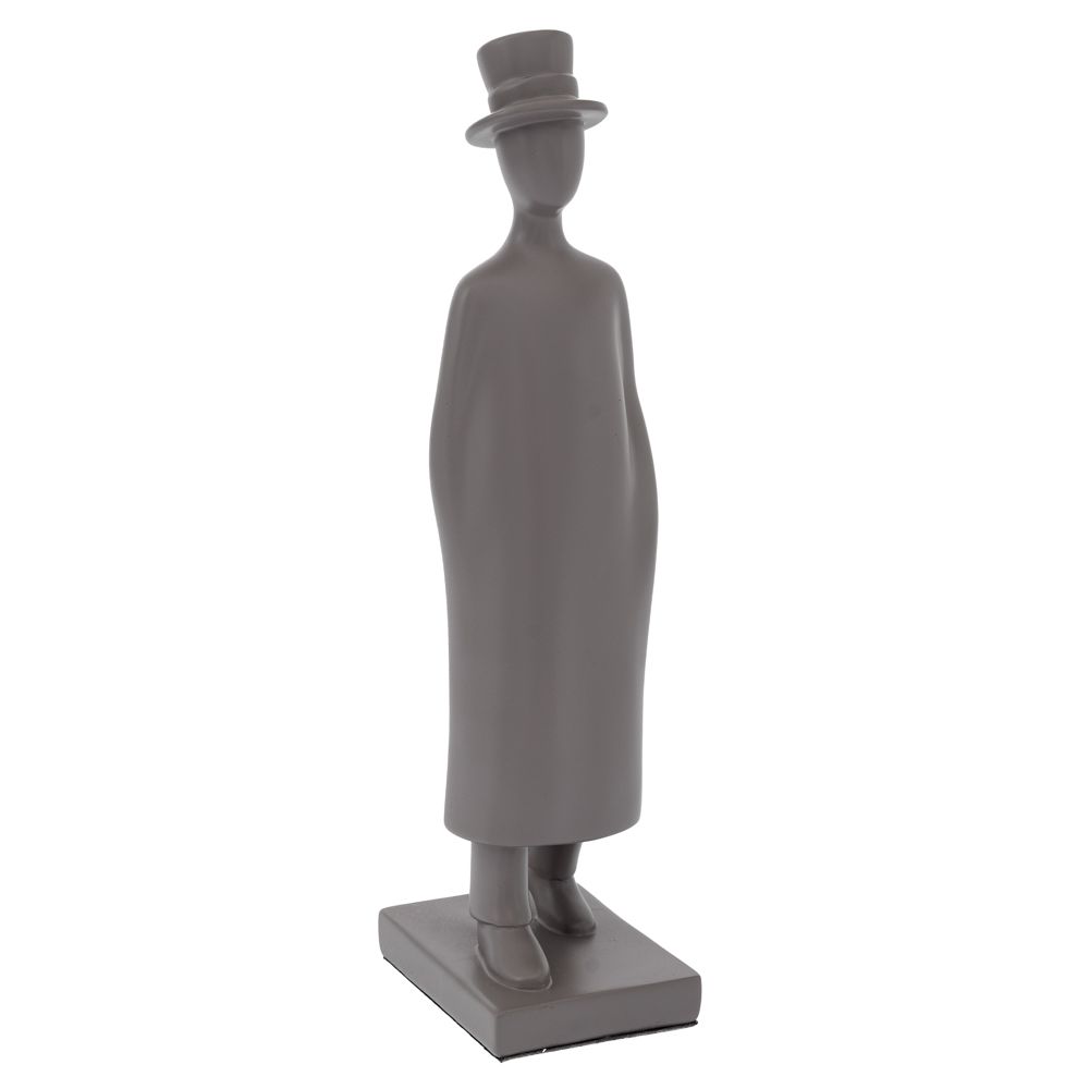 88779 ΓΚΡΙ ΠΟΛΥΡΕΖΙΝ ΦΙΓΟΥΡΑ ΑΝΔΡΑ ΜΕ ΚΑΠΕΛΟ 11Χ34ΕΚ