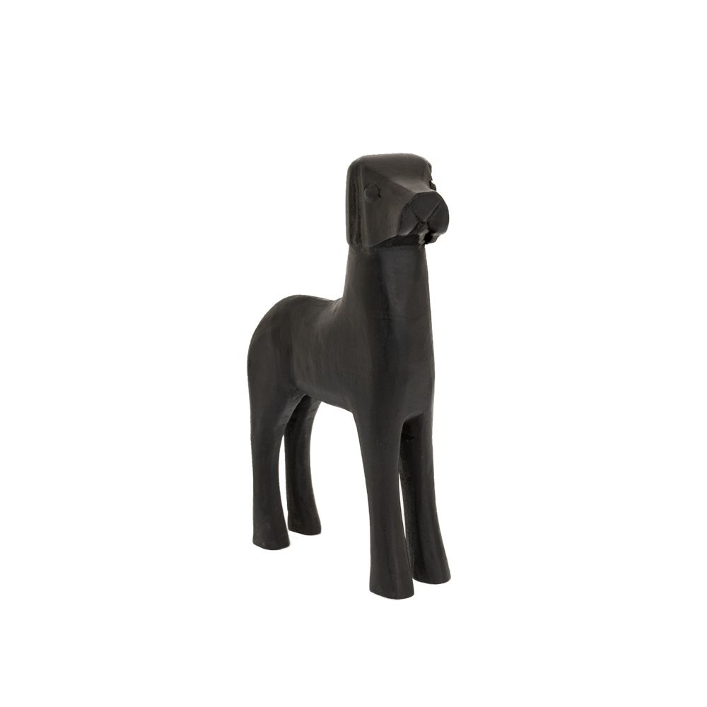 88891 ΜΑΥΡΗ ΞΥΛΙΝΗ ΦΙΓΟΥΡΑ ΣΚΥΛΟΥ 19Χ5Χ26ΕΚ