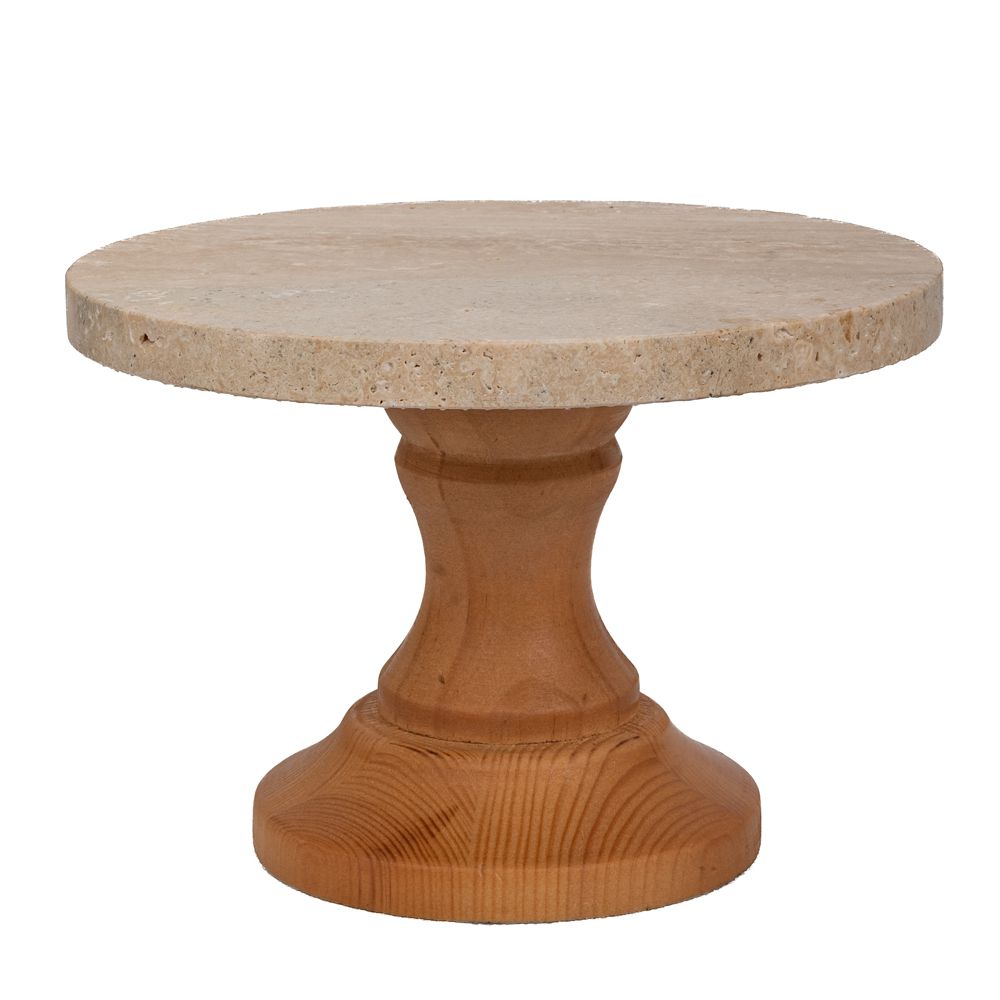 88973 ΜΑΡΜΑΡΙΝΗ ΒΑΣΗ ΣΕ ΞΥΛΙΝΟ ΠΟΔΙ 25Χ17ΕΚ