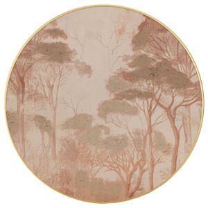 ΕΛΑΙΟΓΡΑΦΙΑ ΣΕ ΤΥΠΩΜΕΝΟ ΛΙΝΟ ΚΑΜΒΑ Φ100ΕΚ Χ5 ΜΕ ΔΕΝΤΡΑ ΣΤΡΟΓΓΥΛΟ