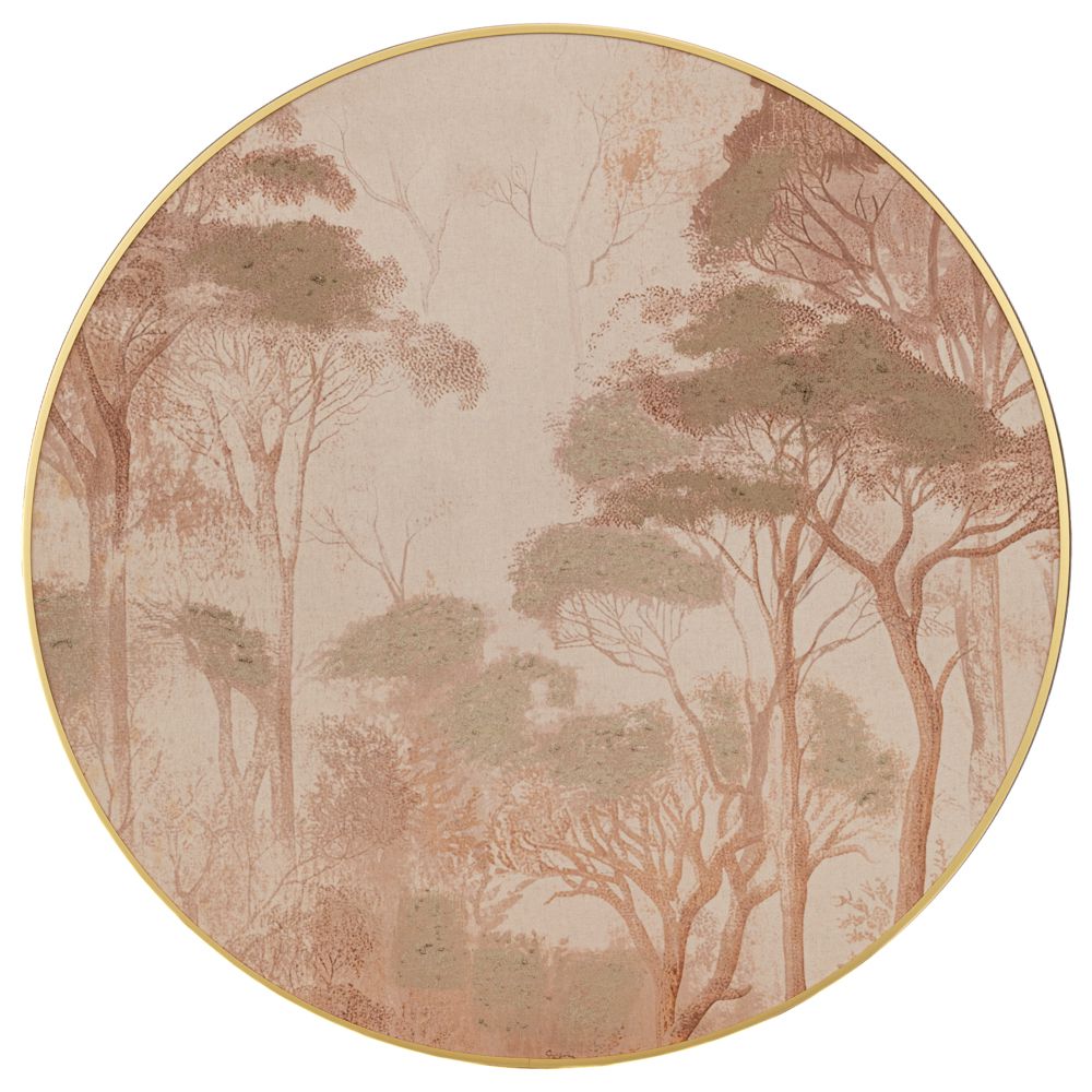 89170 ΕΛΑΙΟΓΡΑΦΙΑ ΣΕ ΤΥΠΩΜΕΝΟ ΛΙΝΟ ΚΑΜΒΑ Φ100ΕΚ Χ5 ΜΕ ΔΕΝΤΡΑ ΣΤΡΟΓΓΥΛΟ