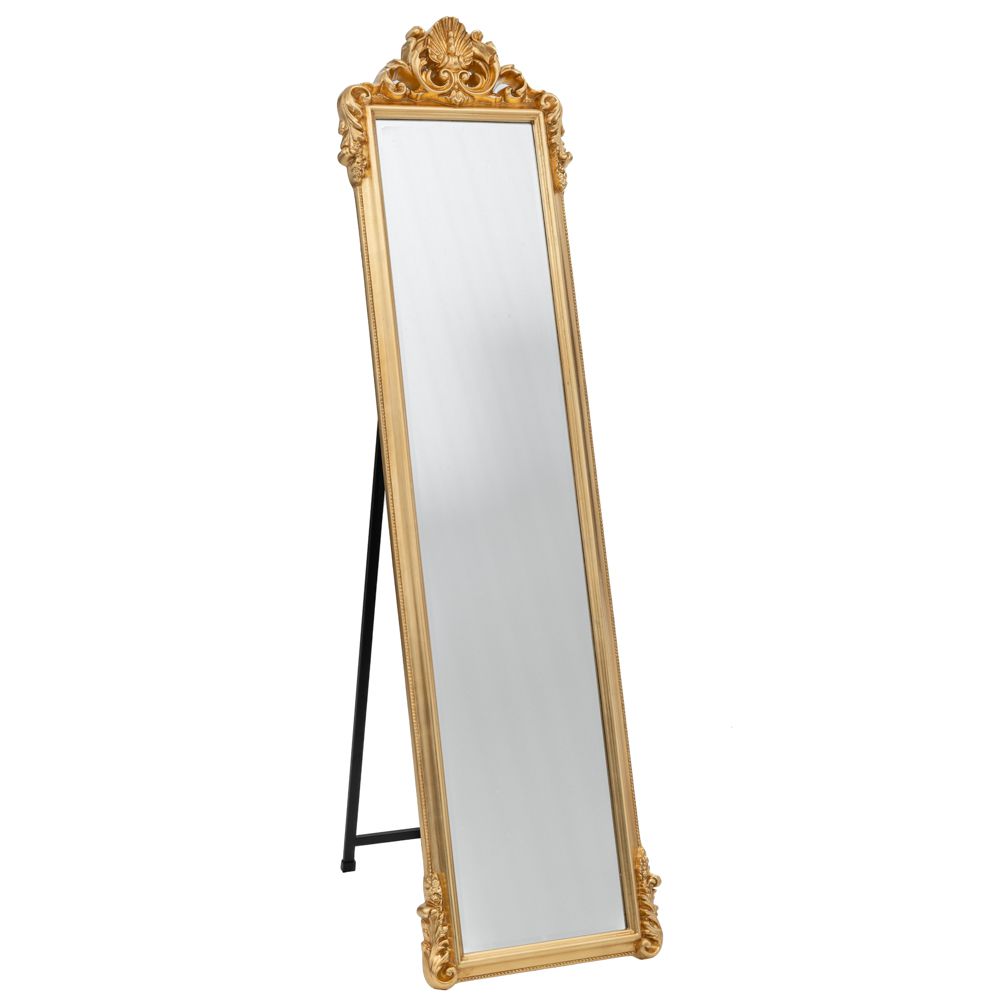 89190 ΧΡΥΣΟΣ VINTAGE PU ΕΠΙΔΑΠΕΔΙΟΣ ΚΑΘΡΕΦΤΗΣ ΜΕ ΑΝΑΓΛΥΦΑ ΣΧΕΔΙΑ 41Χ5Χ162ΕΚ