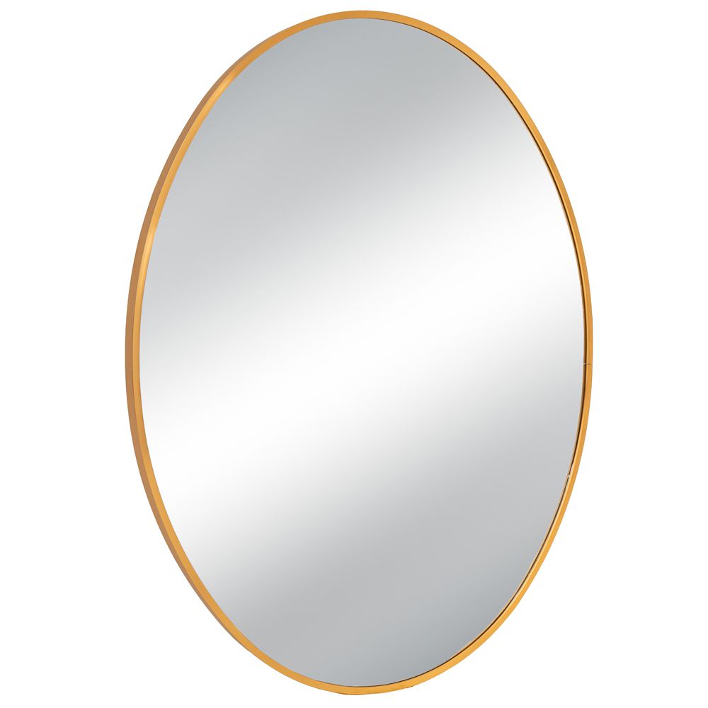 89201 ΧΡΥΣΟΣ ΜΕΤΑΛΛΙΚΟΣ ΟΒΑΛ ΚΑΘΡΕΦΤΗΣ ΤΟΙΧΟΥ 60Χ3Χ80ΕΚ