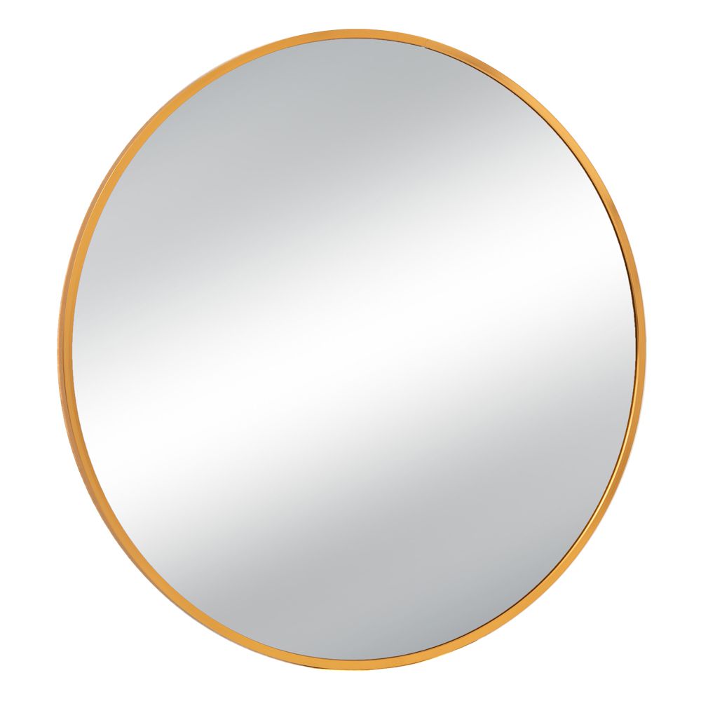 89202 ΧΡΥΣΟΣ ΜΕΤΑΛΛΙΚΟΣ ΣΤΡΟΓΓΥΛΟΣ ΚΑΘΡΕΦΤΗΣ ΤΟΙΧΟΥ Φ60ΕΚ Χ3ΕΚ