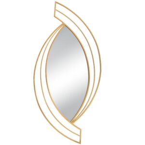 ΧΡΥΣΟΣ ΜΕΤΑΛΛΙΚΟΣ ΚΑΘΡΕΦΤΗΣ ΤΟΙΧΟΥ ΣΕ ΣΧΗΜΑ ΔΑΚΡΥ 53Χ2Χ116ΕΚ