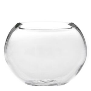 ΓΥΑΛΙΝΟ ΔΙΑΦΑΝΟ ΒΑΖΟ ΟΒΑΛ 28Χ10Χ26 ΕΚ