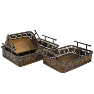 ΣΕΤ 3 ΜΑΥΡΟΣ ΜΕΤΑΛΛΙΚΟΣ ΔΙΣΚΟΣ ΜΕ ΧΕΡΟΥΛΙΑ 38Χ26Χ11  31