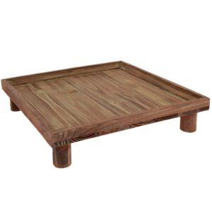 ΚΑΦΕ ΞΥΛΙΝΟΣ ΔΙΣΚΟΣ ΜΕ ΠΟΔΙΑ 30Χ30Χ6