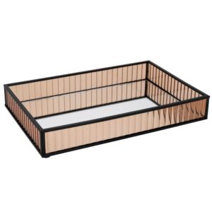 ΜΕΛΙ ΓΥΑΛΙΝΟΣ ΔΙΣΚΟΣ 20Χ30 ΕΚ ΜΕ ΚΑΘΡΕΠΤΗ ΚΑΙ ΜΑΥΡΕΣ ΜΕΤΑΛΛΙΚΕΣ ΓΩΝΙΕΣ