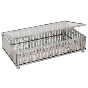 ΑΣΗΜΙ ΜΕΤΑΛΛΙΚΗ ΜΠΙΖΟΥΤΙΕΡΑ 21Χ13Χ5 ΕΚ ΜΕ ΚΑΘΡΕΠΤΗ