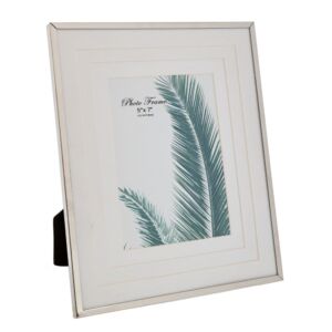 ΑΣΗΜΙ ΜΕΤΑΛΛΙΚΗ ΚΟΡΝΙΖΑ 13Χ18 ΕΚ ΜΕ ΦΑΡΔΥ ΛΕΥΚΟ ΠΛΑΙΣΙΟ