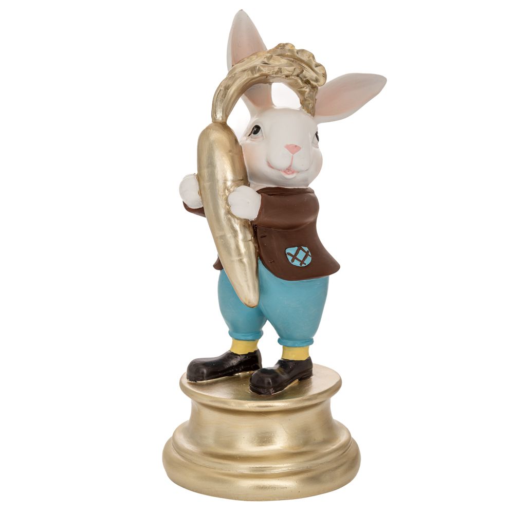 89431 ΣΙΕΛ ΚΑΦΕ ΠΟΛΥΡΕΖΙΝ ΛΑΓΟΣ ΜΕ ΧΡΥΣΟ ΚΑΡΟΤΟ ΣΕ ΧΡΥΣΗ ΒΑΣΗ 11Χ10Χ21.5ΕΚ