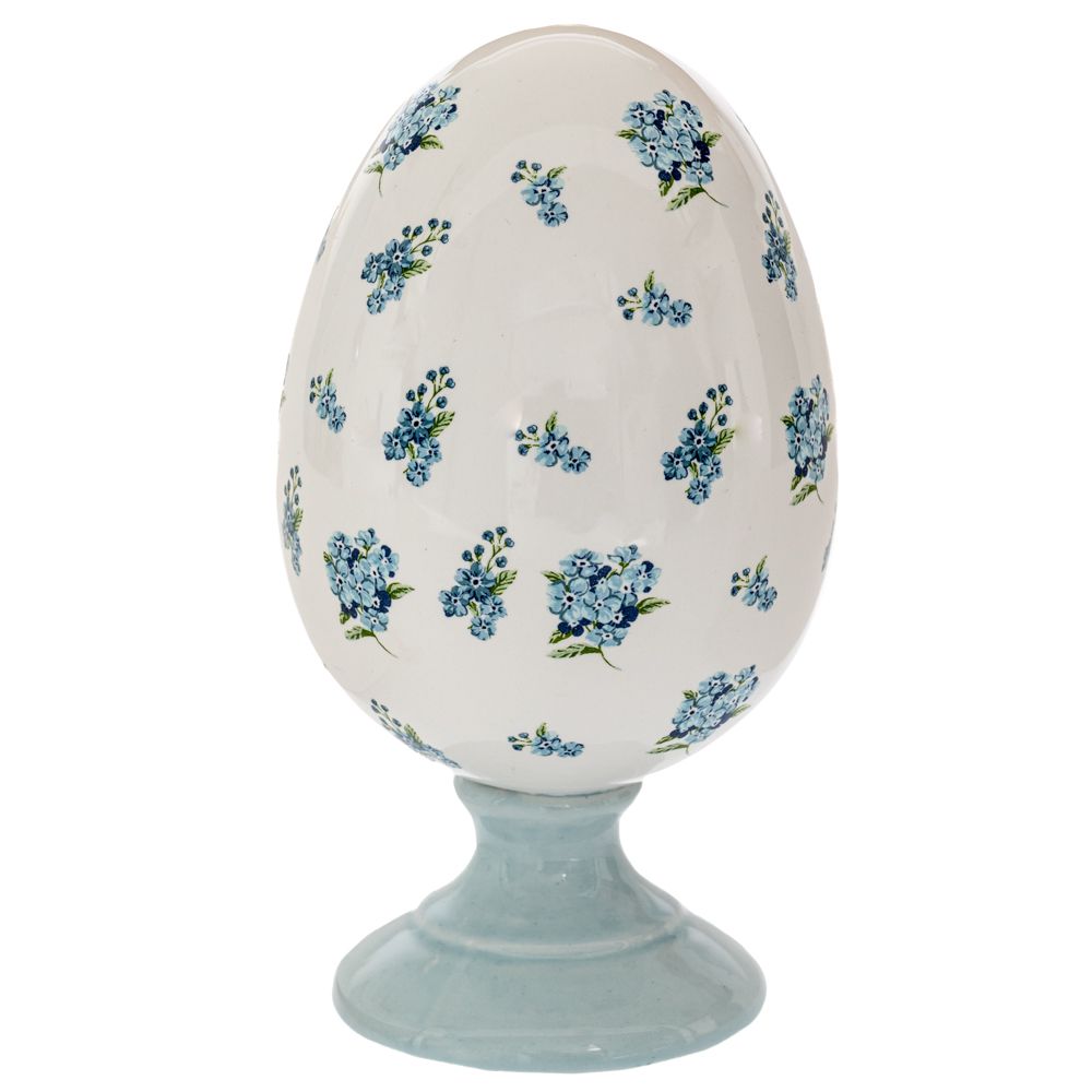 89433 ΛΕΥΚΟ ΣΙΕΛ ΑΥΓΟ ΜΕ ΛΟΥΛΟΥΔΙΑ ΣΕ ΒΑΣΗ 18ΕΚ ΔΙΑΚΟΣΜΗΤΙΚΟ