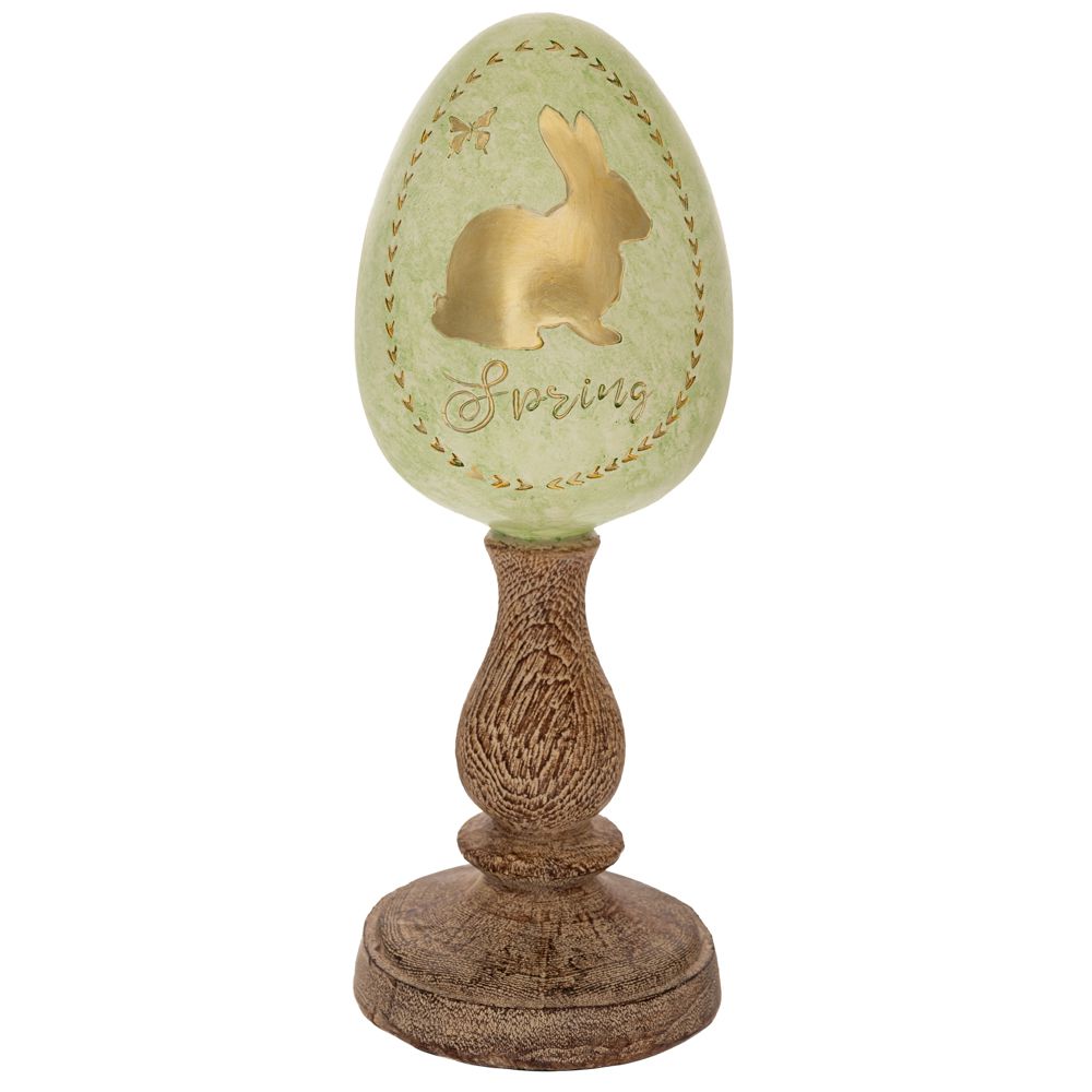 89443 ΠΡΑΣΙΝΟ ΔΙΑΚΟΣΜΗΤΙΚΟ ΑΥΓΟ ΣΕ ΚΑΦΕ ΒΑΣΗ 11Χ29ΕΚ ΠΟΛΥΡΕΖΙΝ