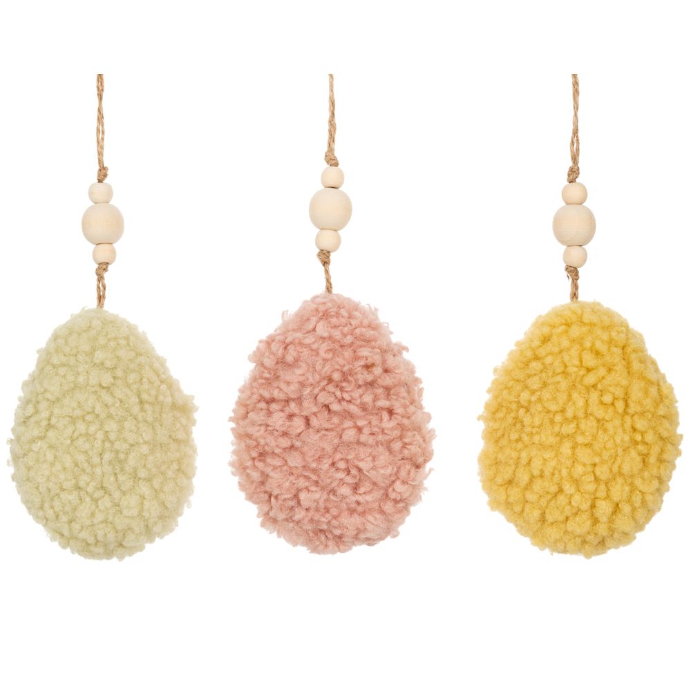 89471 ΣΕΤ 3 ΥΦΑΣΜΑΤΙΝΑ ΑΥΓΑ ΚΡΕΜΑΣΤΑ 8Χ10ΕΚ