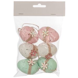 ΡΟΖ ΒΕΡΑΜΑΝ ΛΕΥΚΑ ΠΛΑΣΤΙΚΑ ΑΒΓΑ ΣΕΤ 6 ΤΕΜ 4Χ6 ΕΚ