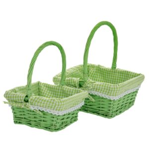 ΠΡΑΣΙΝΟ ΚΑΛΑΘΙ ΜΕ ΥΦΑΣΜΑ ΣΕΤ 2 30Χ22Χ12 30-25Χ15Χ10 25ΕΚ ΣΤΡΟΓΓΥΛΟ