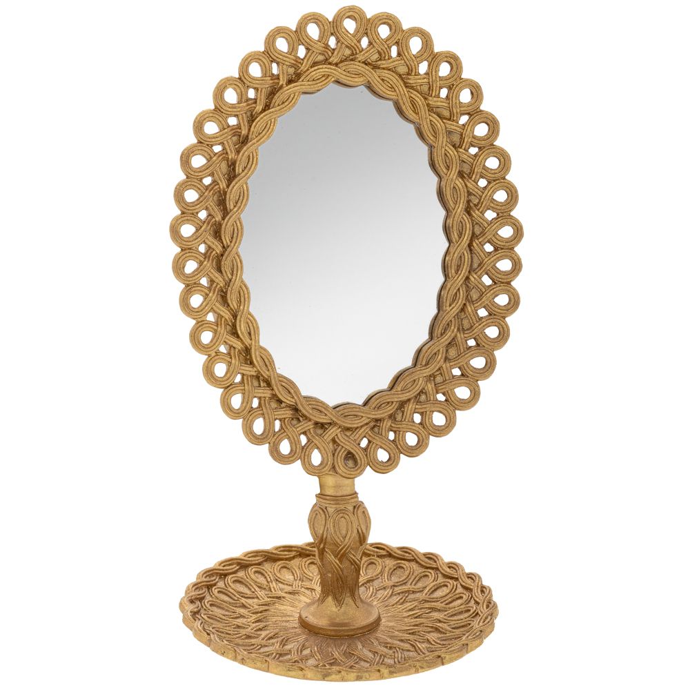 89725 ΧΡΥΣΟΣ ΠΟΛΥΡΕΖΙΝ VINTAGE ΚΑΘΡΕΦΤΗΣ ΣΚΑΛΙΣΤΟΣ 16Χ14