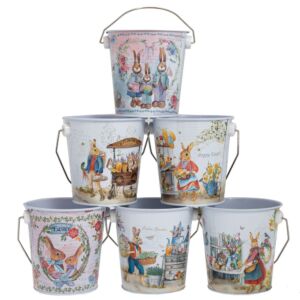 ΠΑΣΧΑΛΙΝΟ ΜΕΤΑΛΛΙΚΟ ΚΟΥΒΑΔΑΚΙ 13Χ9Χ12ΕΚ 6 ΣΧΕΔΙΑ