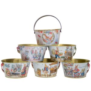 ΠΑΣΧΑΛΙΝΟ ΜΕΤΑΛΛΙΚΟ ΚΟΥΒΑΔΑΚΙ 19Χ10ΕΚ 6 ΣΧΕΔΙΑ