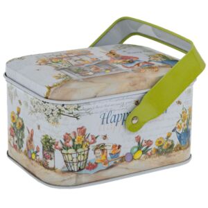 ΠΑΣΧΑΛΙΝΟ ΜΕΤΑΛΛΙΚΟ ΚΟΥΤΙ ΜΕ ΧΕΡΟΥΛΙ 10