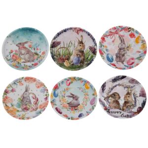 ΠΟΛΥΧΡΩΜΑ ΣΤΡΟΓΓΥΛΑ ΜΕΤΑΛΛΙΚΑ ΔΙΣΚΑΚΙΑ ΠΑΣΧΑΛΙΝΑ 6ΣΧΕΔΙΑ Φ19Χ2