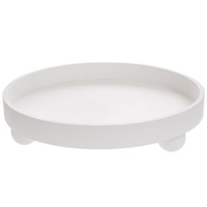 ΛΕΥΚΗ ΞΥΛΙΝΗ ΠΙΑΤΕΛΑ Φ35ΕΚ X8 ΣΤΡΟΓΓΥΛΗ