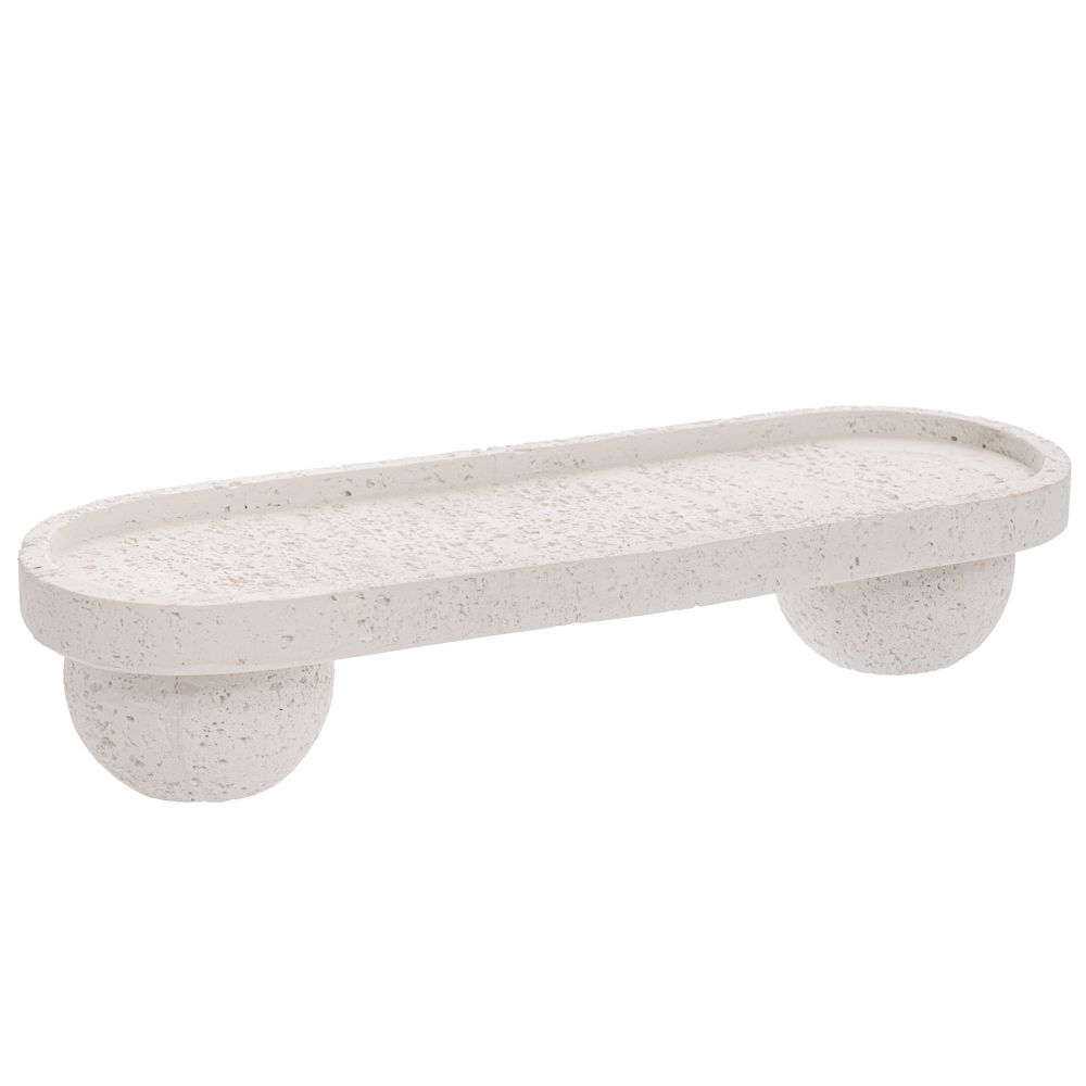 90055 ΠΕΤΡΙΝΗ ΠΙΑΤΕΛΑ 45Χ15Χ10ΕΚ ΛΕΥΚΗ