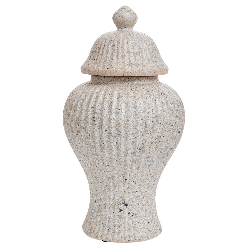 90071 ΚΕΡΑΜΙΚΟ ΒΑΖΟ ΜΕ ΚΑΠΑΚΙ 18Χ18Χ42ΕΚ