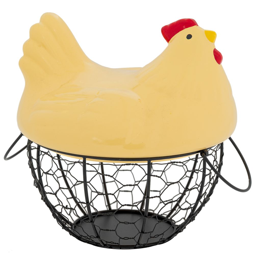 90079 ΚΕΡΑΜΙΚΗ ΚΟΤΑ ΚΙΤΡΙΝΗ ΜΕ ΜΕΤΑΛΛΙΚΟ ΚΑΛΑΘΙ ΧΡΥΣΟ 20Χ24ΕΚ